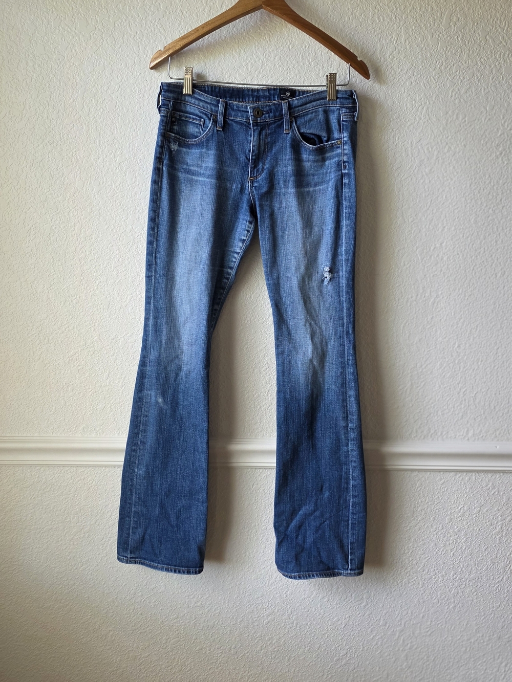 AG Adriano Goldschmied Lowrise Boot Cut Jeans